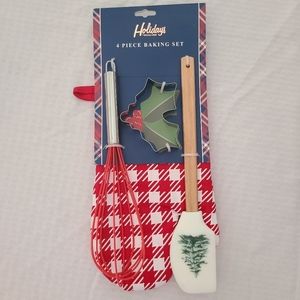 👀50% OFF👩‍🍳 NIP‼️ Holiday by Social Chef 4-piece Baking Set